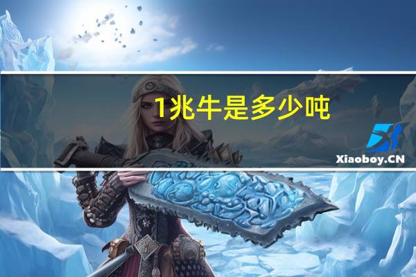 1兆牛是多少吨