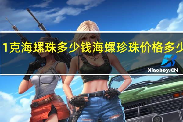 1克海螺珠多少钱 海螺珍珠价格多少一克