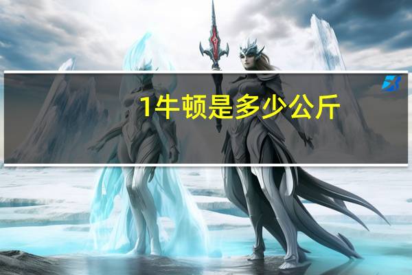 1牛顿是多少公斤（1牛顿是多少公斤）