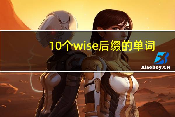 10个wise后缀的单词
