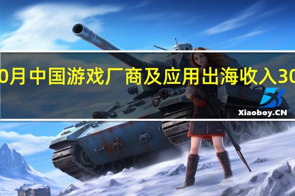 10月中国游戏厂商及应用出海收入30强出炉：米哈游继续领跑发行商收入榜单