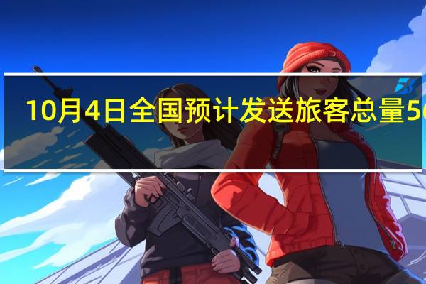 10月4日全国预计发送旅客总量5669.7万人次
