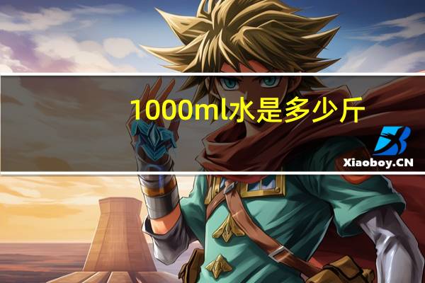 1000ml水是多少斤