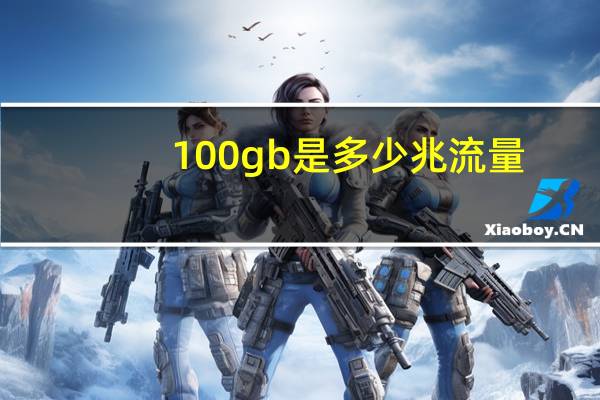 100gb是多少兆流量