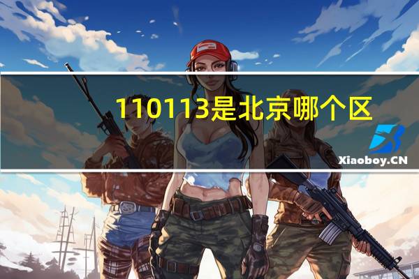 110113是北京哪个区