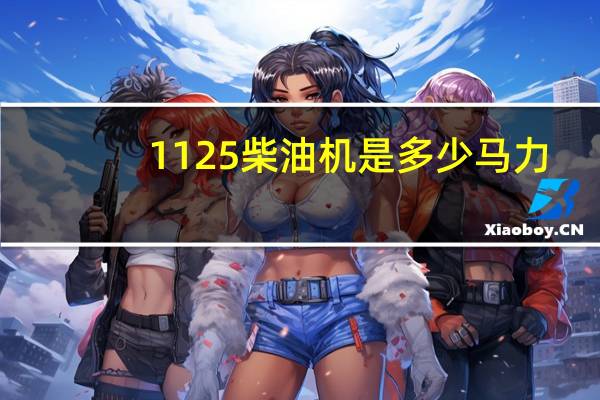 1125柴油机是多少马力