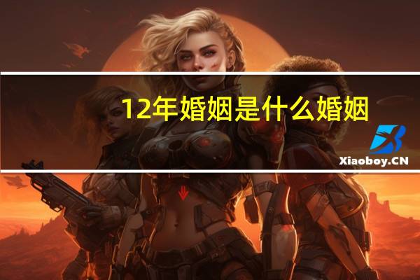 12年婚姻是什么婚姻