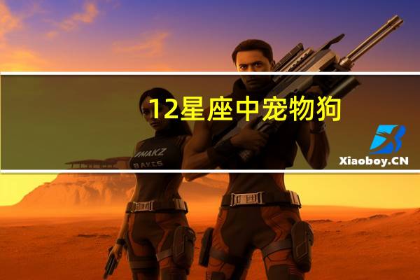 12星座中宠物狗