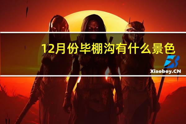 12月份毕棚沟有什么景色