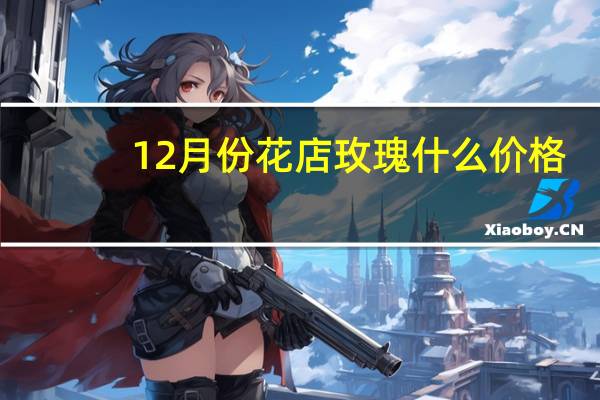 12月份花店玫瑰什么价格