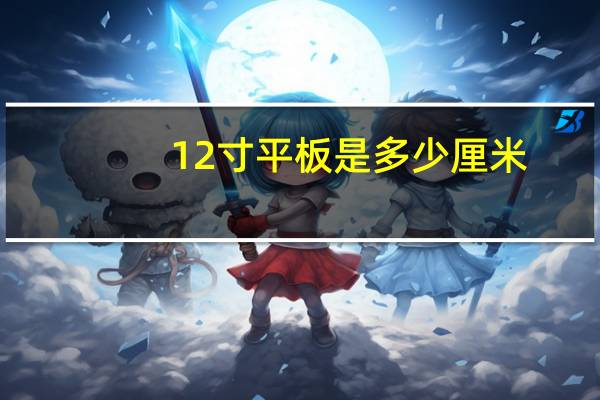 12寸平板是多少厘米