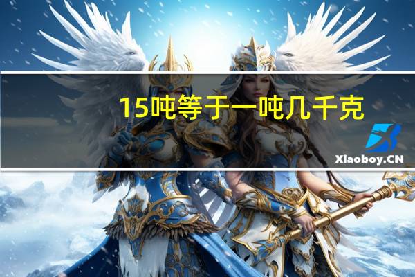 15吨等于一吨几千克
