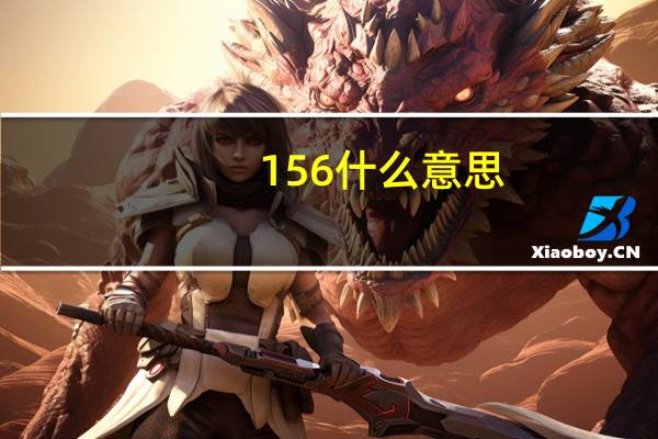 156什么意思