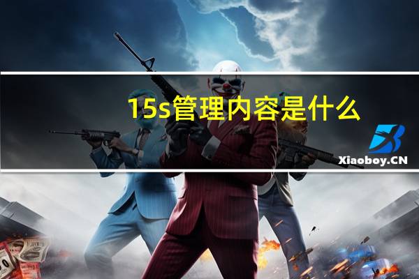 15s管理内容是什么