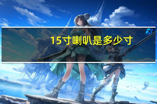 15寸喇叭是多少寸