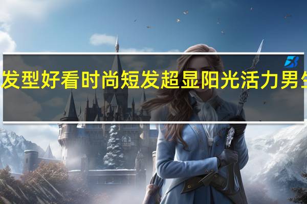 16岁男生剪什么发型好看时尚短发超显阳光活力 男生短发发型图片及名称