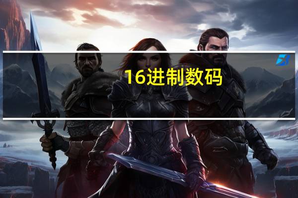 16进制数码（16进制数）