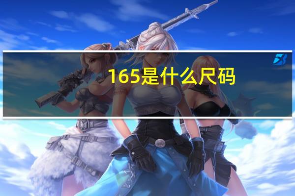 165是什么尺码