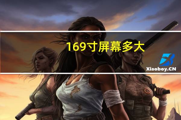 169寸屏幕多大
