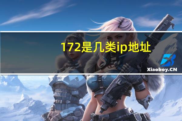 172是几类ip地址