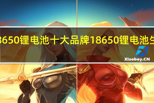 18650锂电池十大品牌 18650锂电池生产厂家