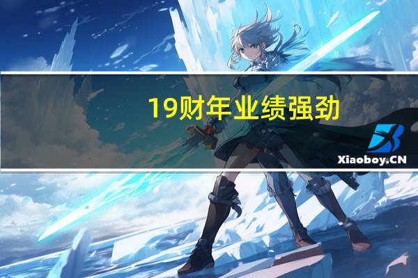 19财年业绩强劲