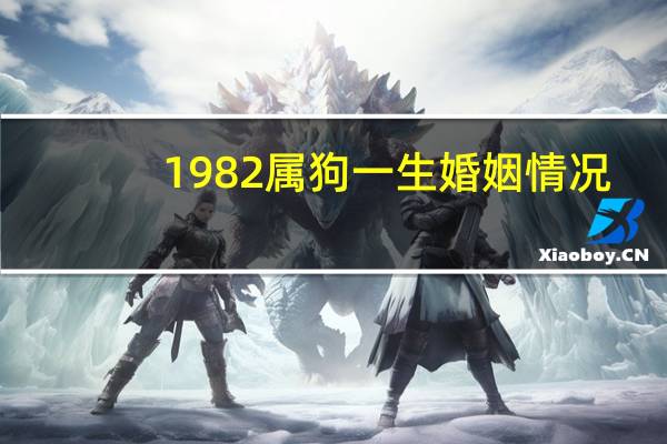 1982属狗一生婚姻情况