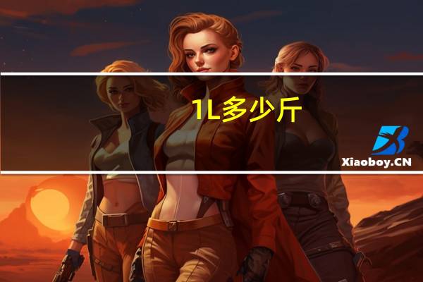 1L多少斤