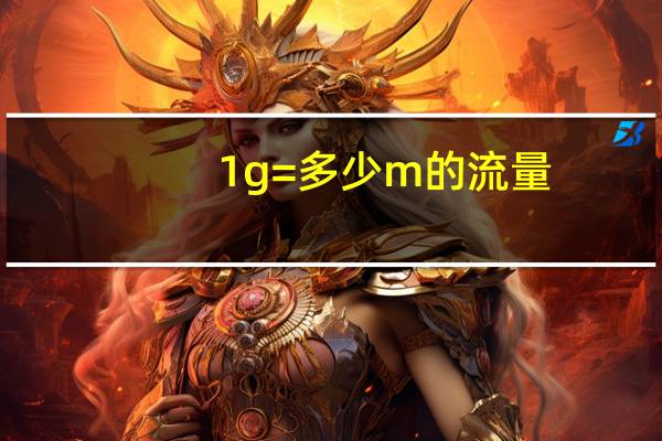 1g=多少m的流量
