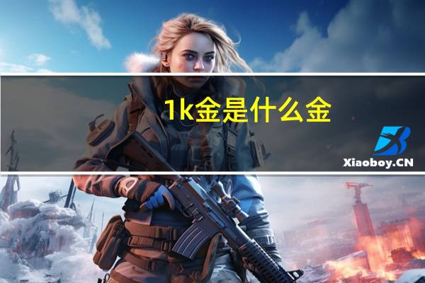 1k金是什么金