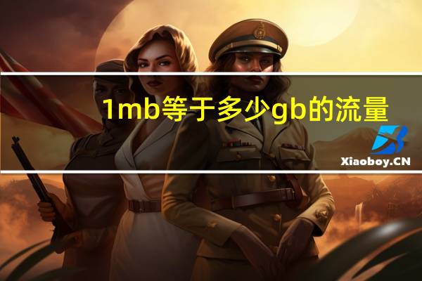 1 mb等于多少gb的流量