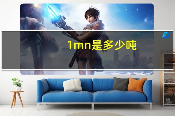 1mn是多少吨