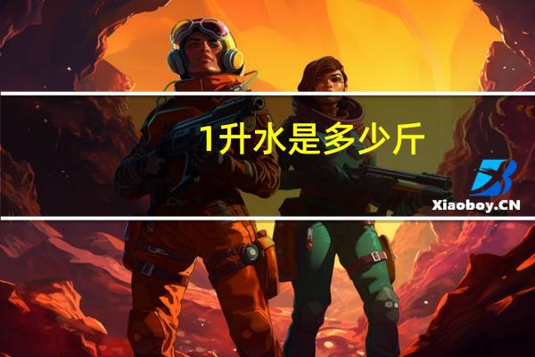 1升水是多少斤