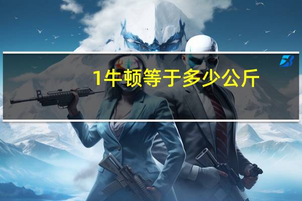 1牛顿等于多少公斤