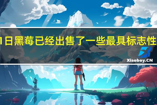 2月21日黑莓已经出售了一些最具标志性的技术专利