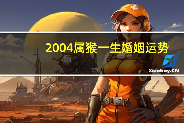 2004属猴一生婚姻运势