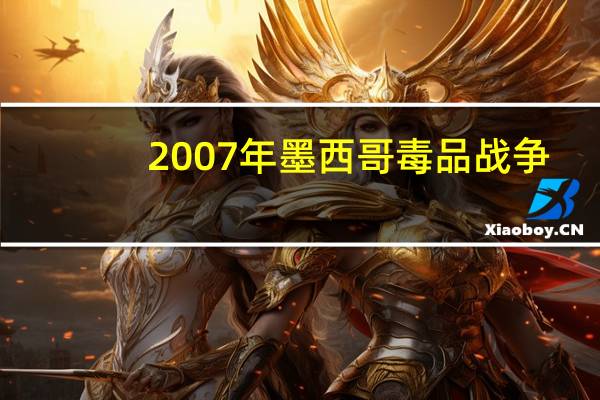 2007年墨西哥毒品战争（墨西哥毒品战争）