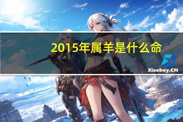 2015年属羊是什么命（2015是什么年）