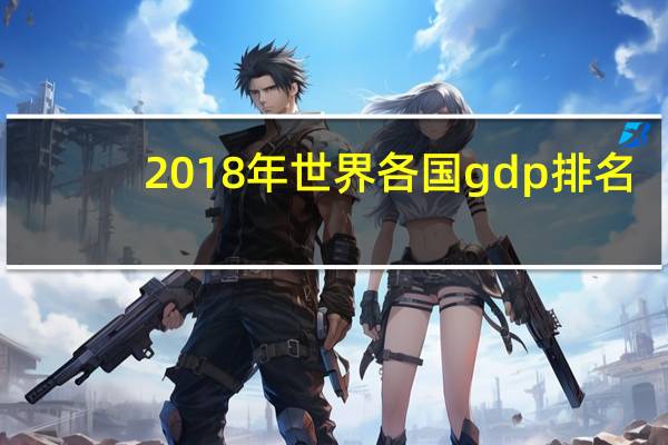 2018年世界各国gdp排名