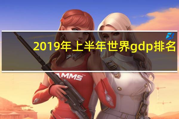 2019年上半年世界gdp排名