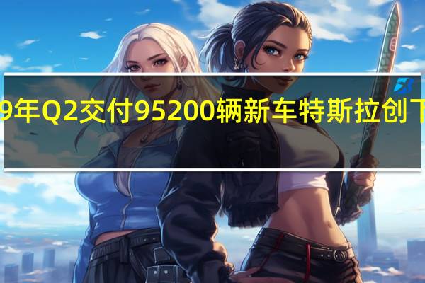 2019年Q2交付95200辆新车特斯拉创下交付纪录