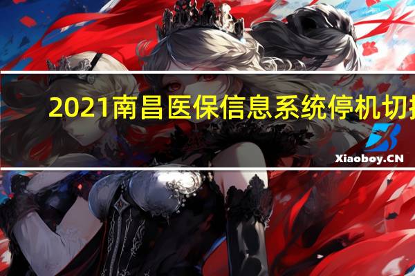 2021南昌医保信息系统停机切换