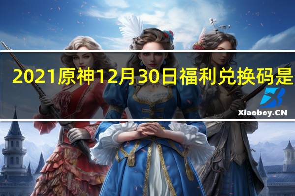 2021原神12月30日福利兑换码是什么-12月30日福利兑换码分享