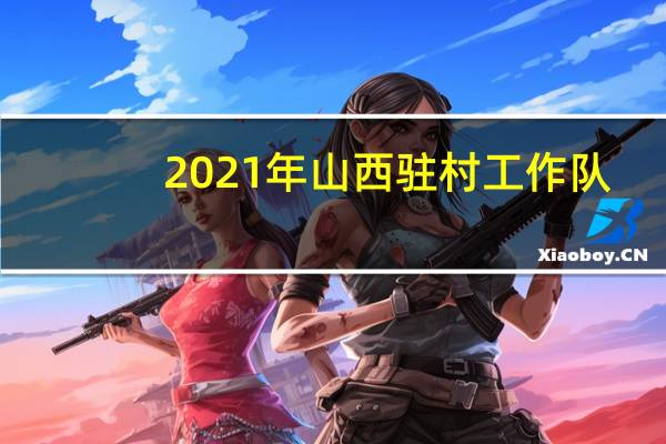 2021年山西驻村工作队（王琦-山西省干部驻村帮扶工作模范队员简介）