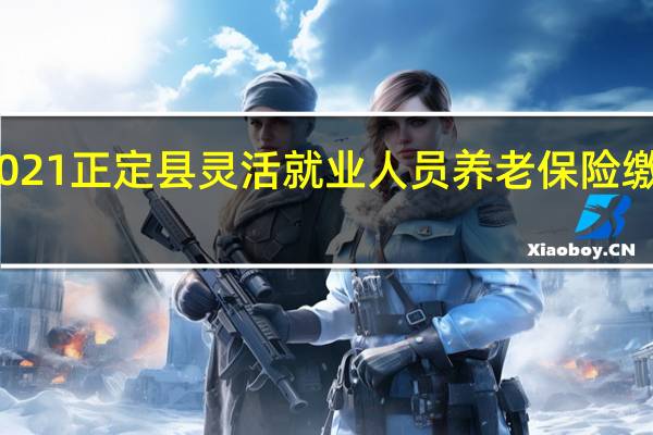 2021正定县灵活就业人员养老保险缴费标准