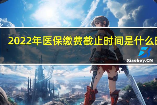 2022年医保缴费截止时间是什么时候