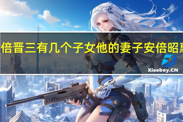  2022年年7月14日更新 安倍晋三有几个子女 他的妻子安倍昭惠不能生育吗具体内容详细介绍