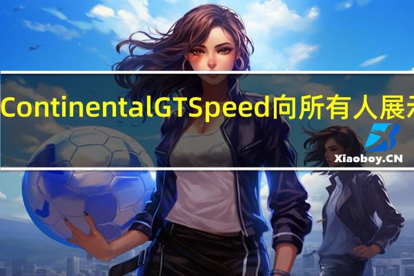 2022BentleyContinentalGTSpeed向所有人展示了它为何如此命名