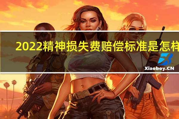 2022精神损失费赔偿标准是怎样的