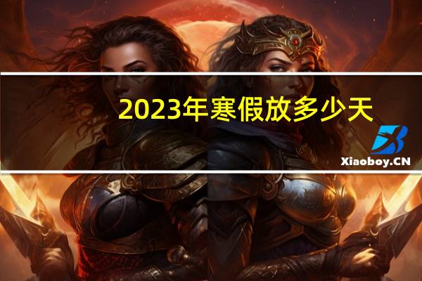 2023年寒假放多少天